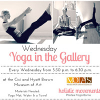 Wednesday Yoga in the Gallery