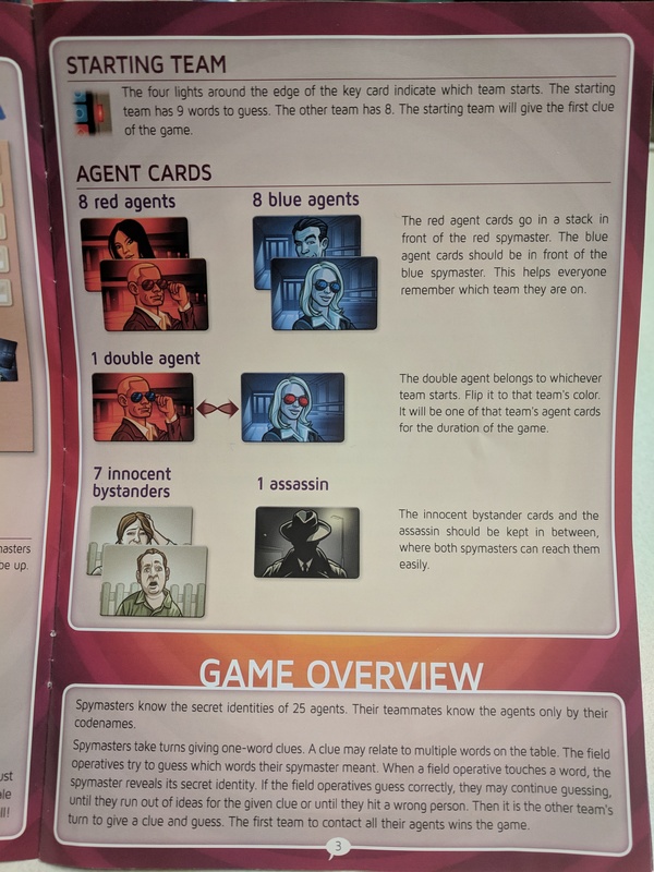 Codenames Rule Book