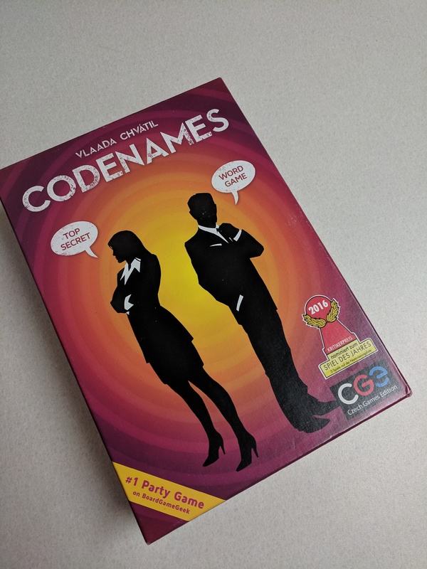 Codenames Front Cover