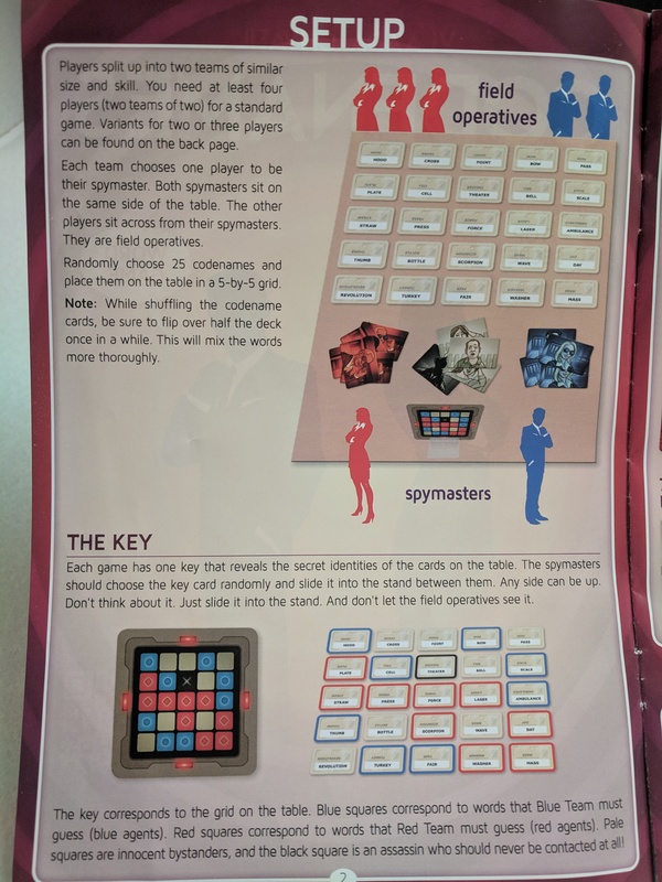 Codenames Rule Book