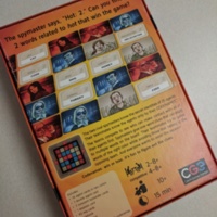 Codenames Back Cover