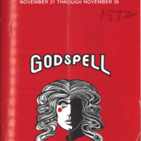 Godspell playbill