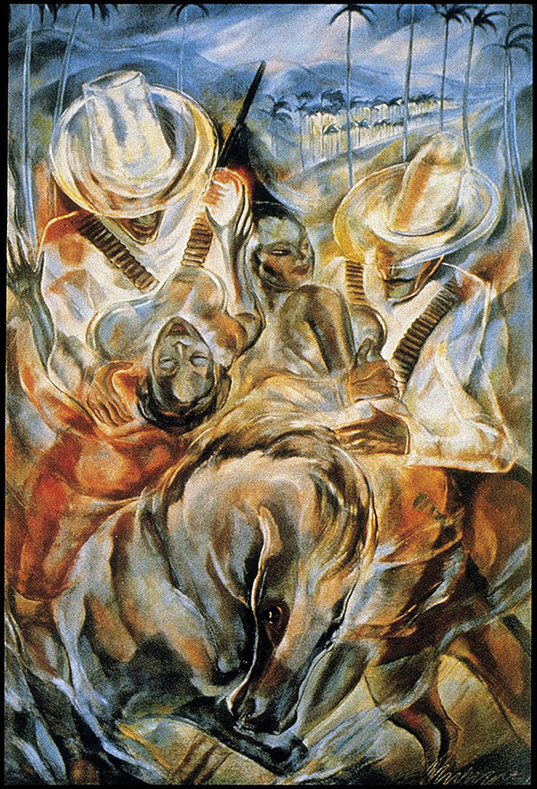  El Rapto de las Mulatas (1938) by Carlos Enriquez 