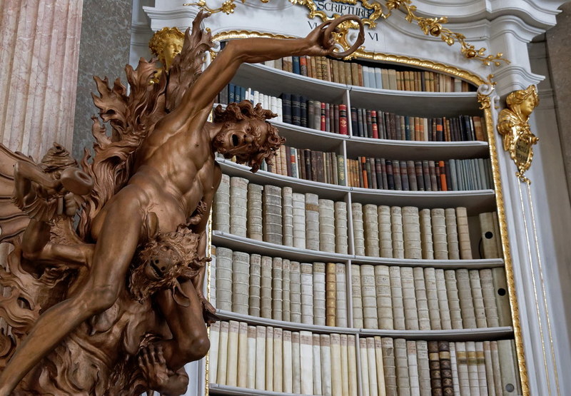 Admont Abbey Library Interior 2