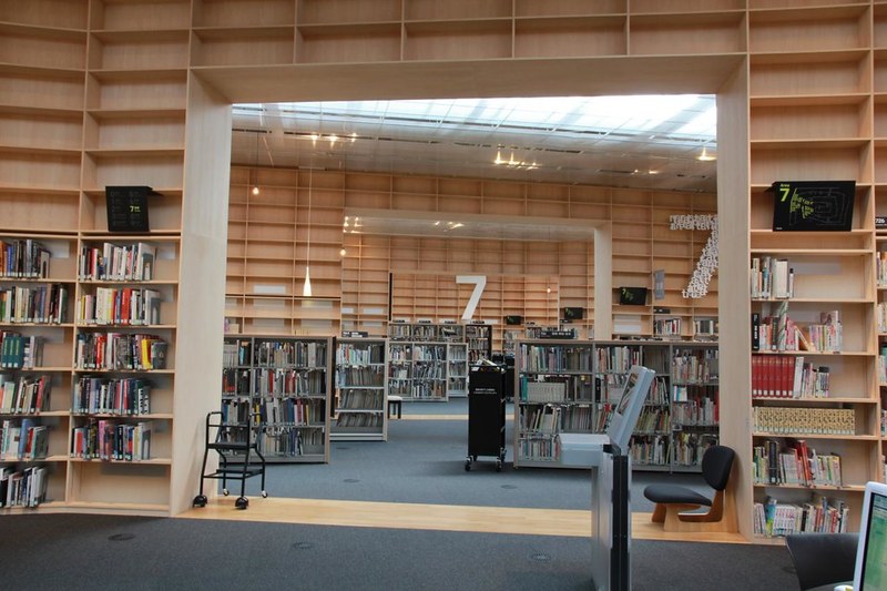 Musashino Art University Library Interior 2