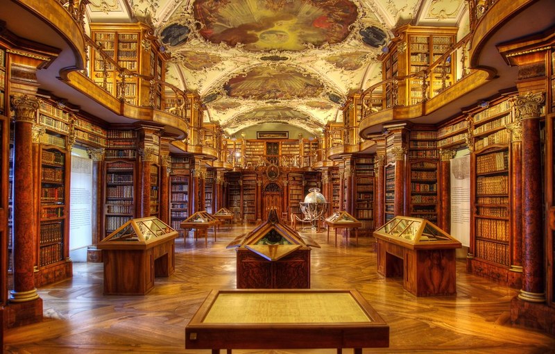 Abbey Library of Saint Gall Interior 1