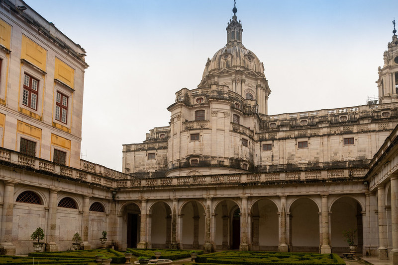 Mafra Palace Library Exterior 2